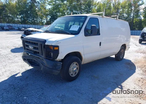 2008 Ford E-150 Commercial/Recreational z USA, uszkodzony, nr VIN 1FTNE14W28DB35593